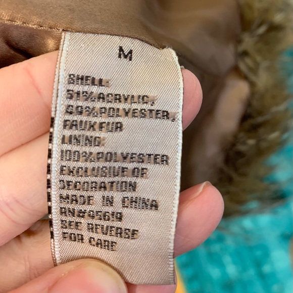 Cristina B Long Faux Fur Vest Brown - Picture 8 of 11